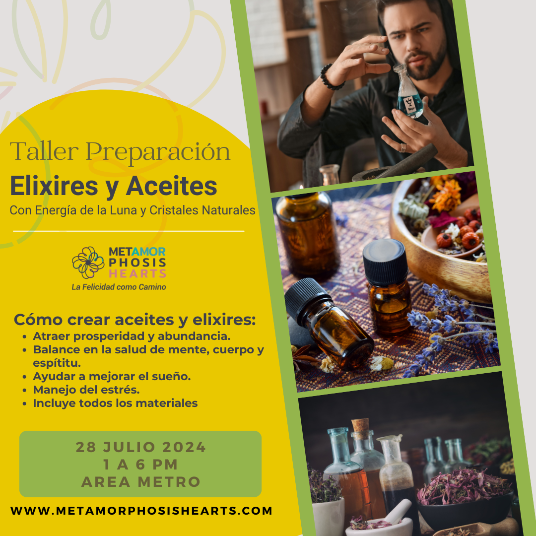 Taller Preparación Atomizadores, Aceites y Elixires
