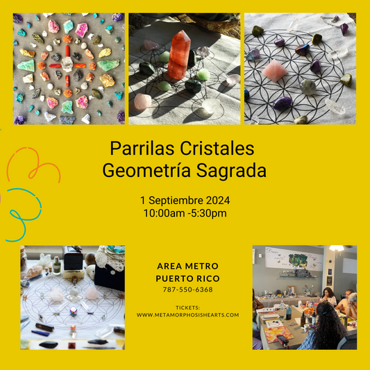 Parrillas de Cristales y Geometría Sagrada